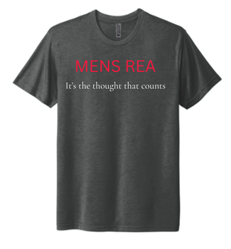 MENS REA It's The Thought That Counts