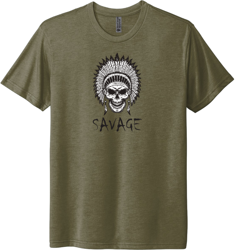 Indian Head Skull Savage