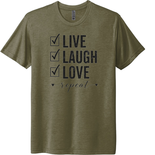 Live, Laugh, Love repeat