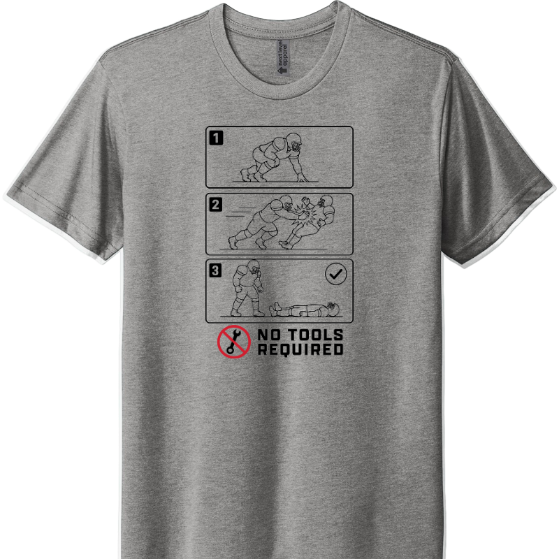 No tools required