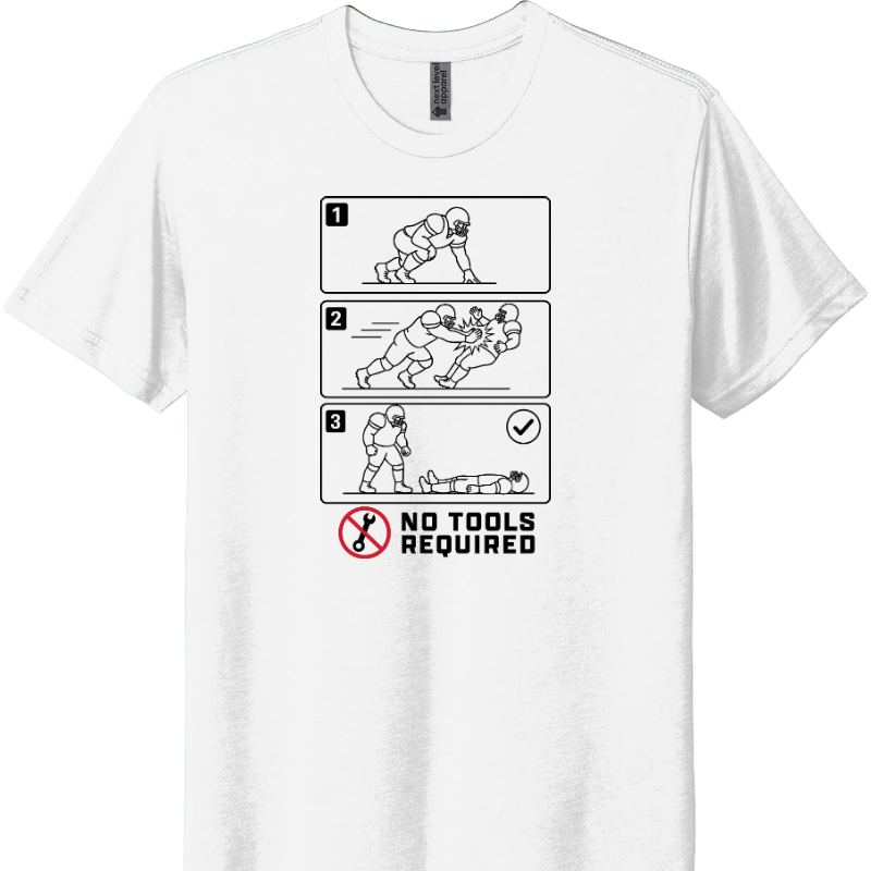 No tools required