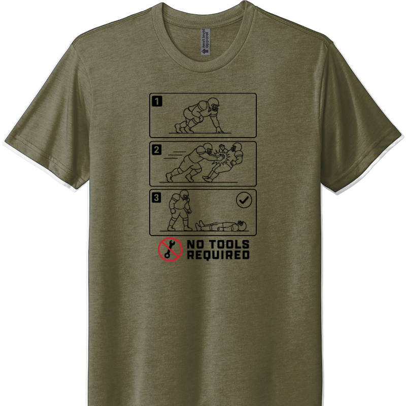 No tools required