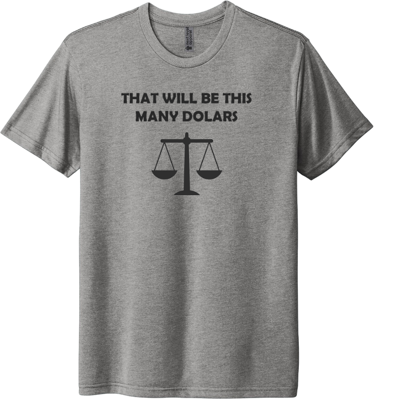 That Will Be This Many Dollars